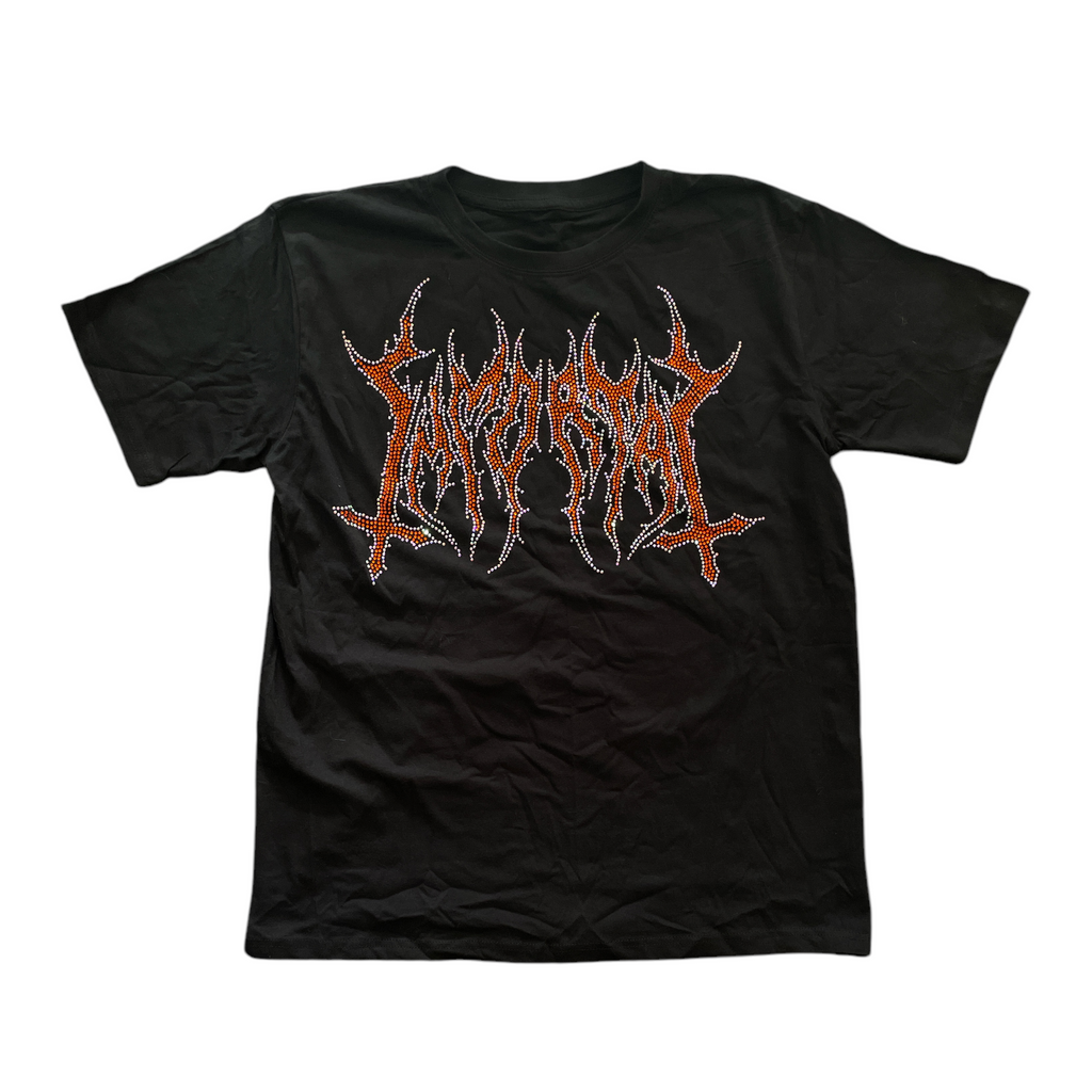 IMMORTAL HEAVYGLOOM CRYSTALS ORANGE BURST SHIRT