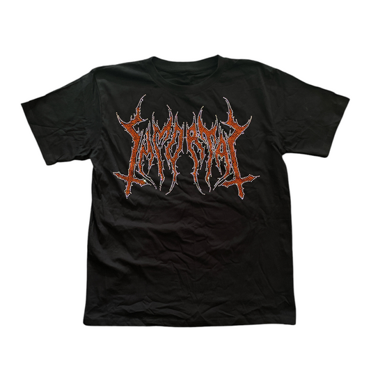 IMMORTAL HEAVYGLOOM CRYSTALS ORANGE BURST SHIRT
