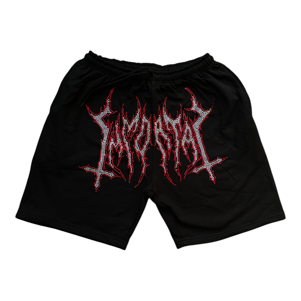 IMMORTAL HEAVYGLOOM RED DIAMONDS SHORT