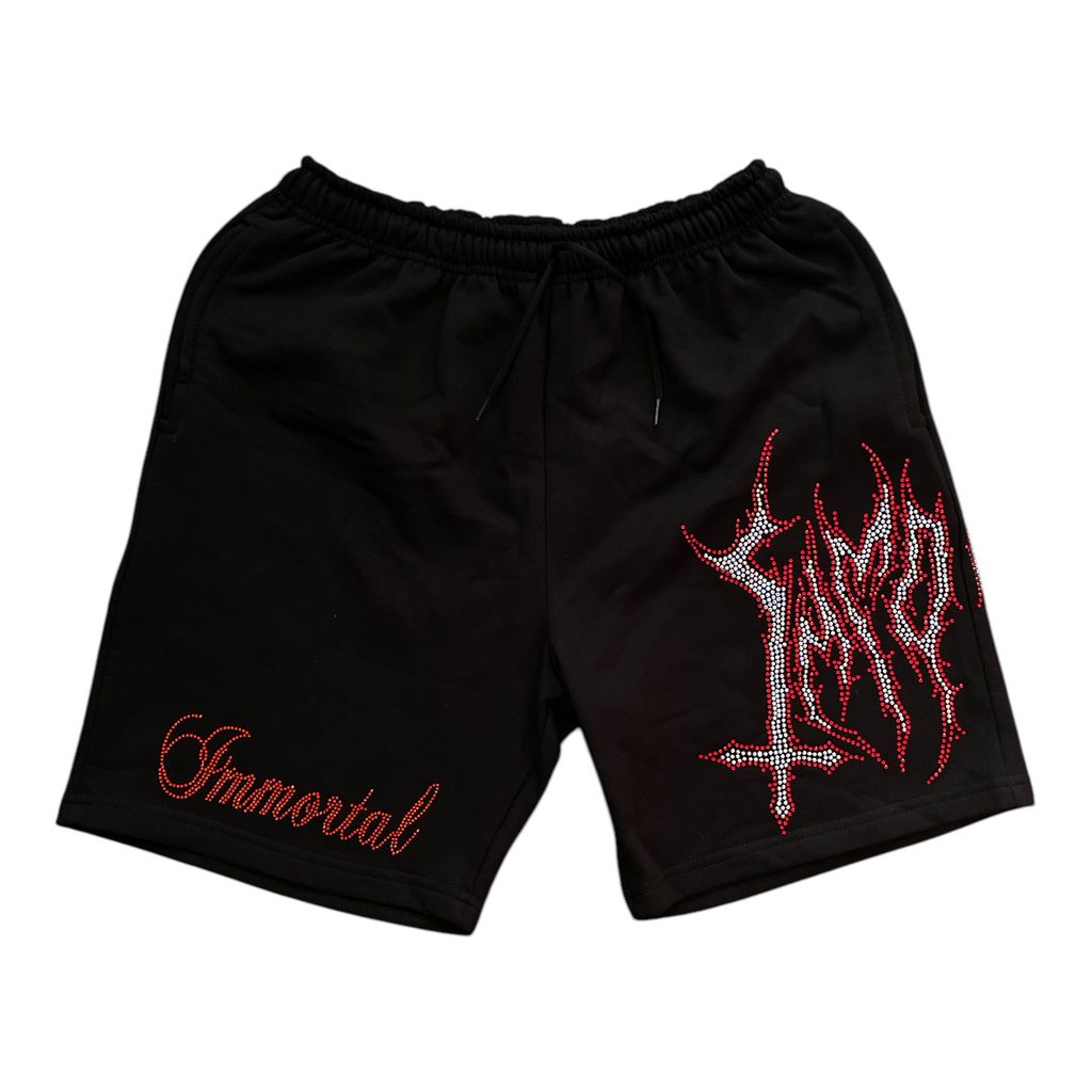IMMORTAL HEAVYGLOOM RED DIAMONDS SHORT