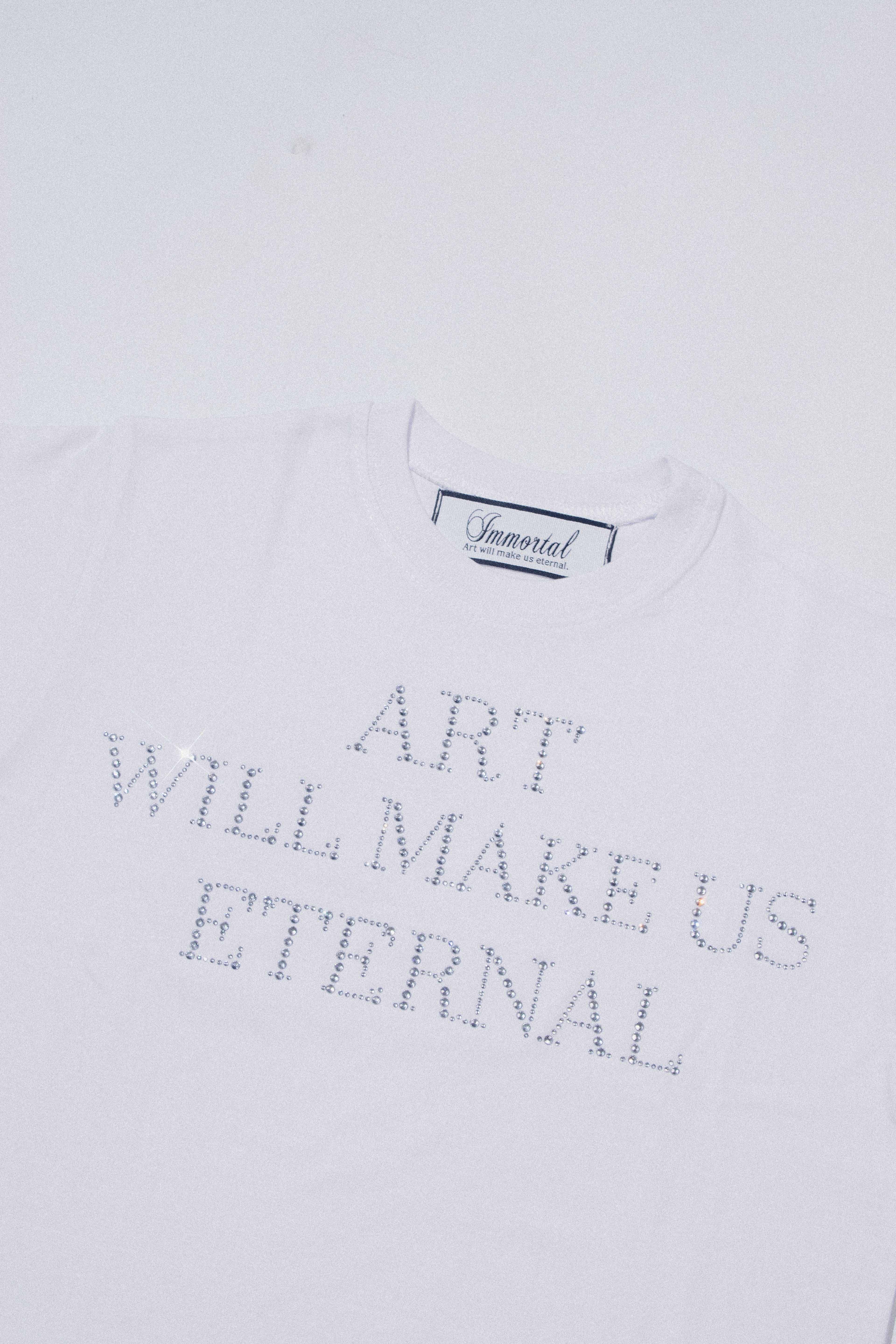 ART WILL MAKE US ETERNAL BABY TEE