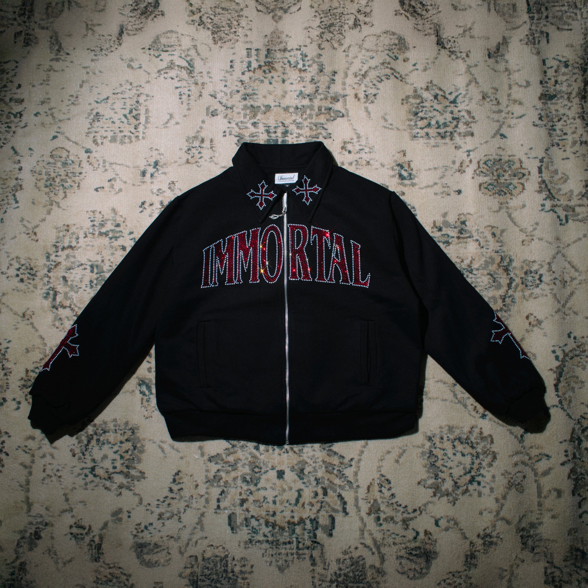 (new)Crystals Classic Bomber Jacket