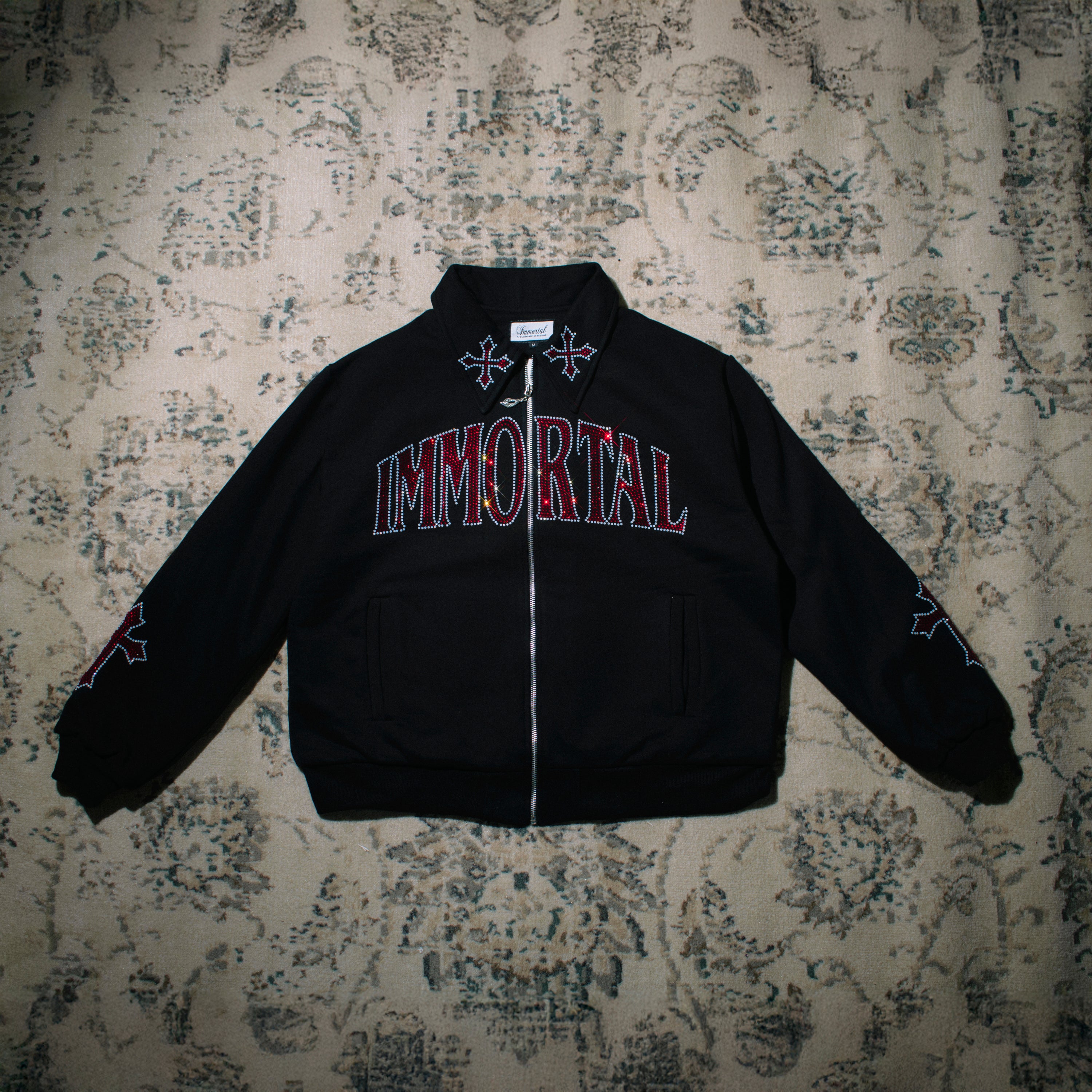 (new)Crystals Classic Bomber Jacket