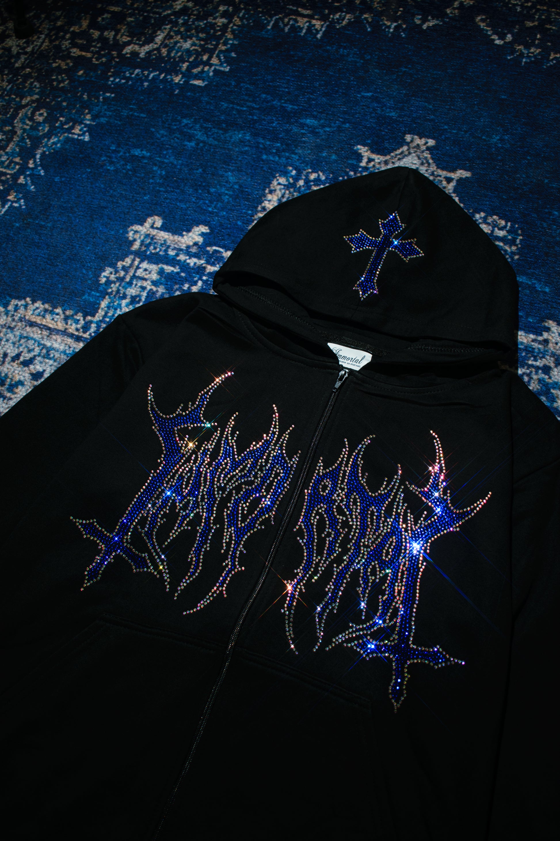 HEAVYGLOOM ROYAL BLUE HOODIE / ZIP