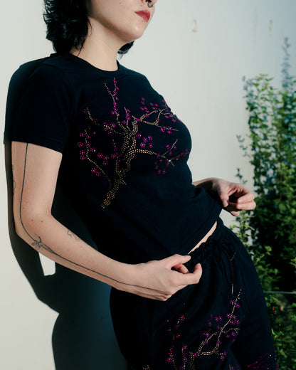 Immortal Chronicles: Japan Cherry Blossom BABYTEE Black