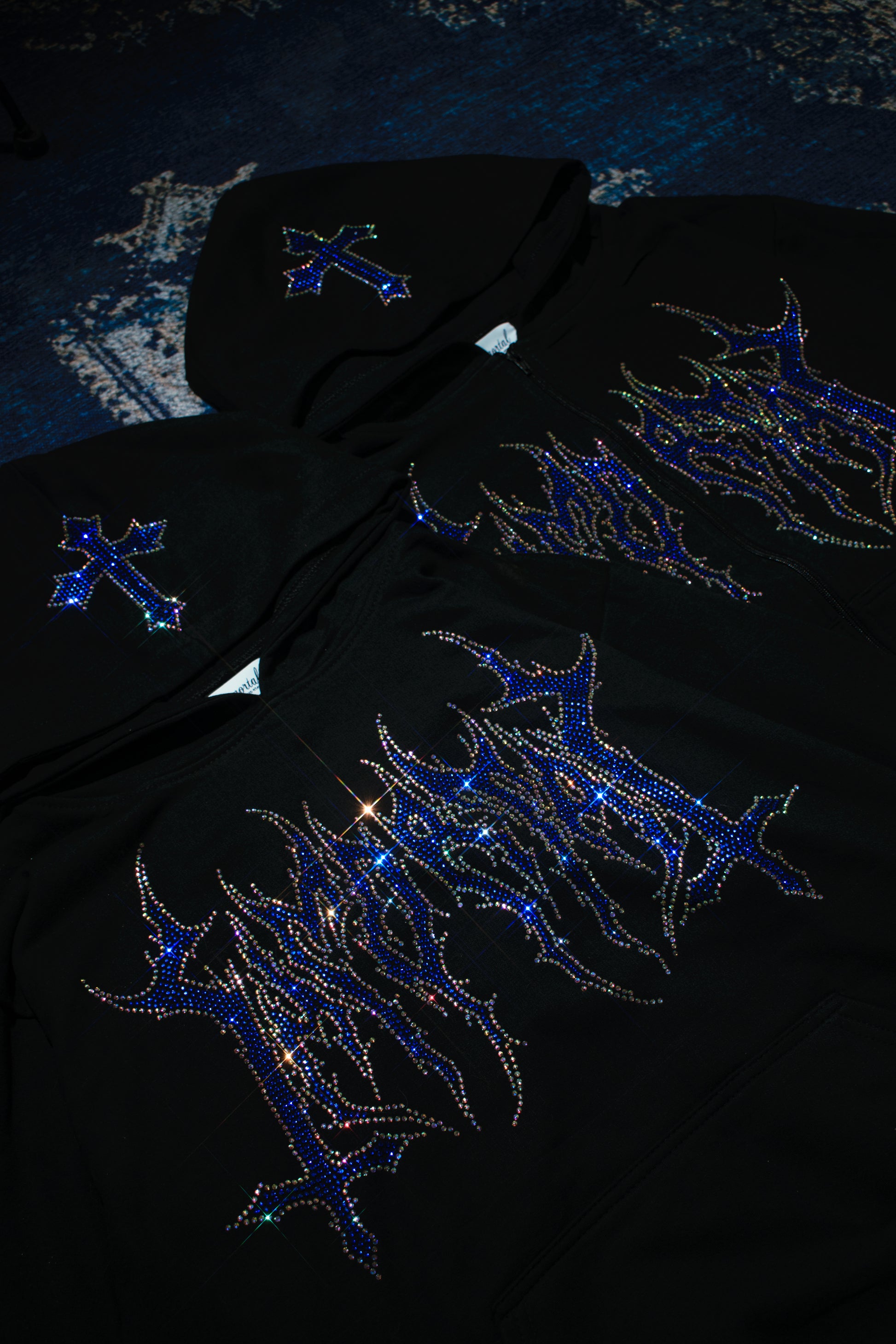 HEAVYGLOOM ROYAL BLUE HOODIE / ZIP