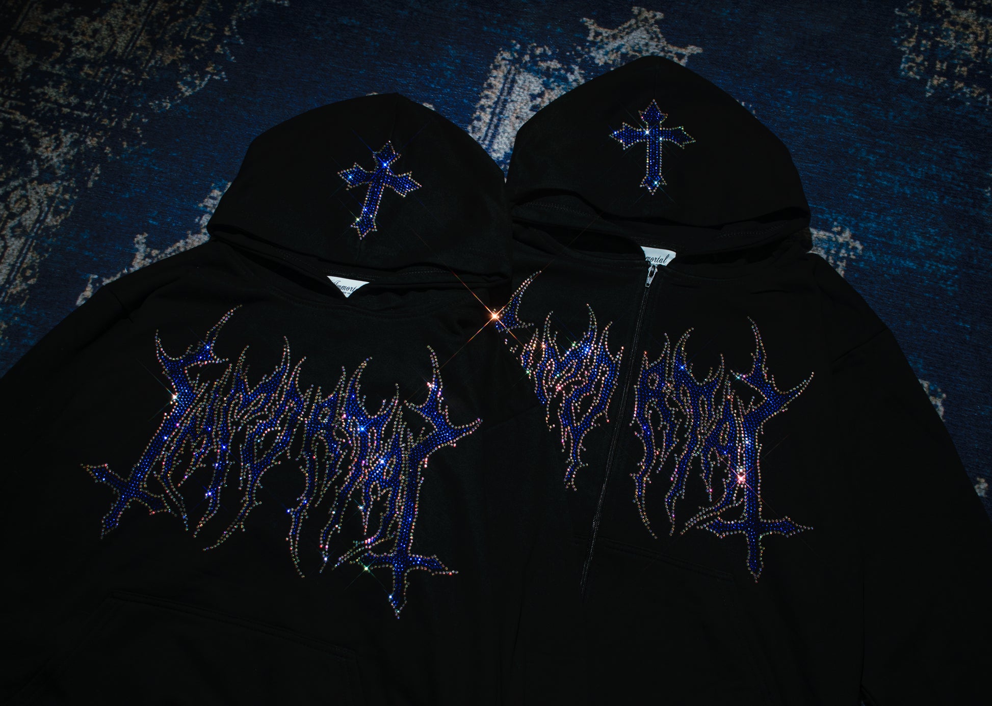 HEAVYGLOOM ROYAL BLUE HOODIE / ZIP
