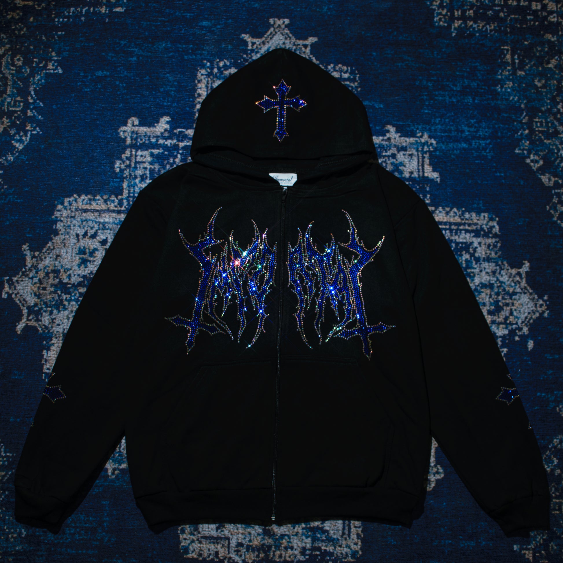 HEAVYGLOOM ROYAL BLUE HOODIE / ZIP