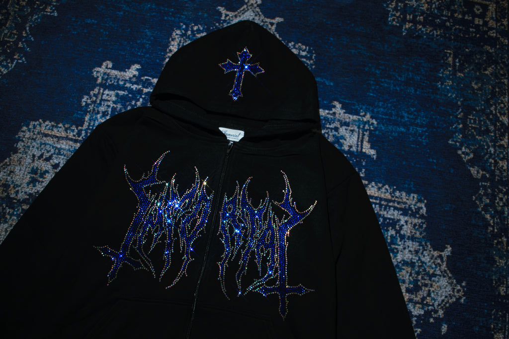 HEAVYGLOOM ROYAL BLUE HOODIE / ZIP