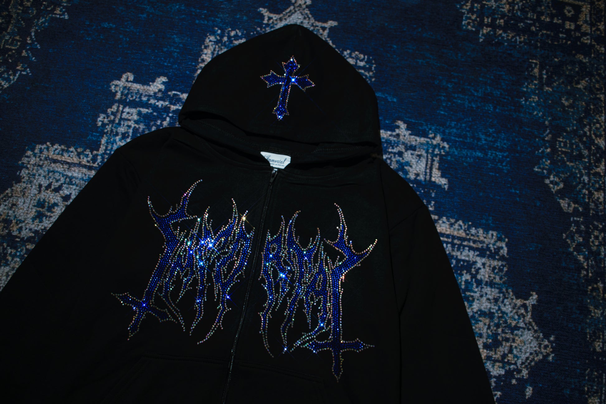 HEAVYGLOOM ROYAL BLUE HOODIE / ZIP