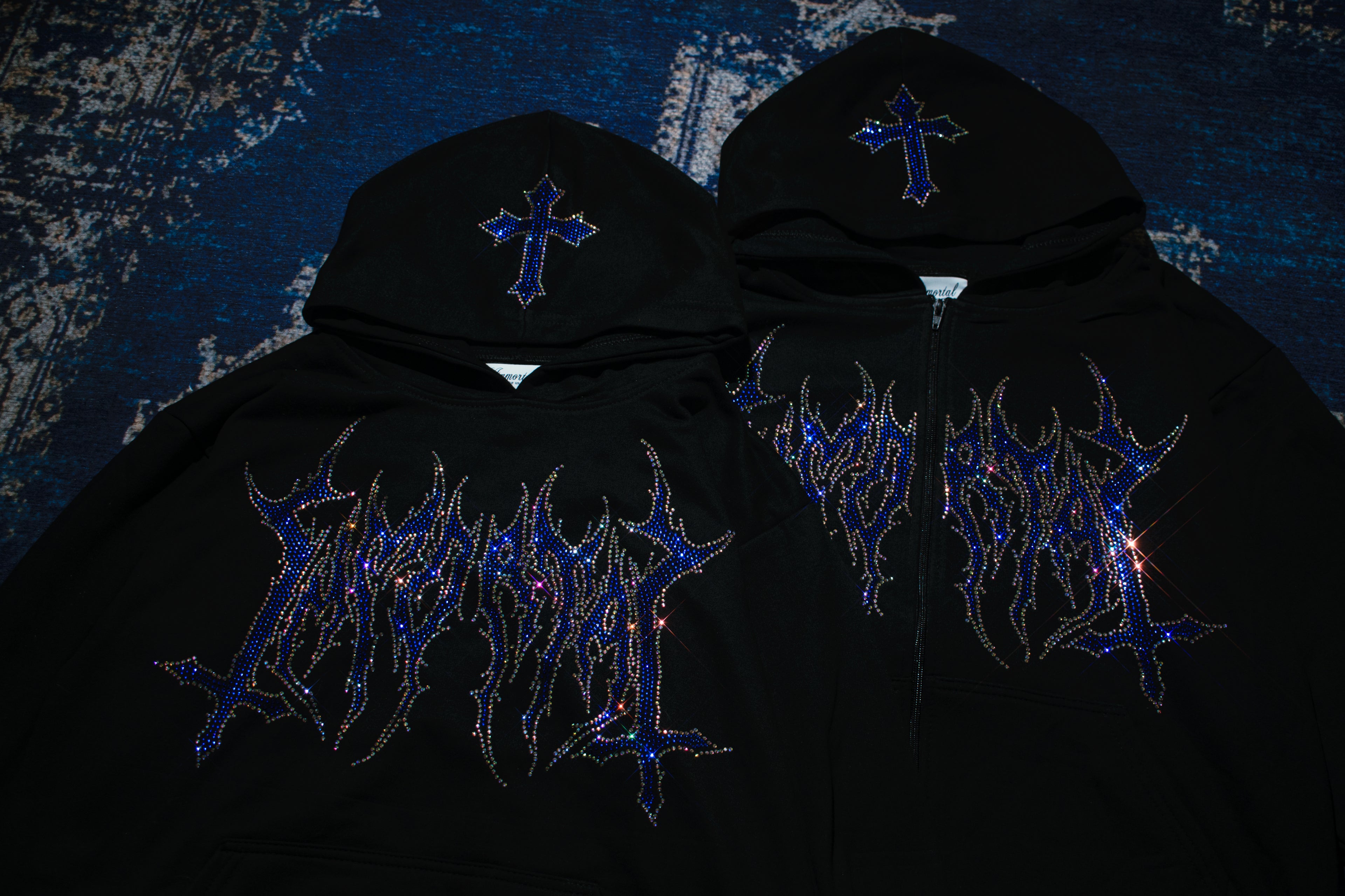 HEAVYGLOOM ROYAL BLUE HOODIE / ZIP