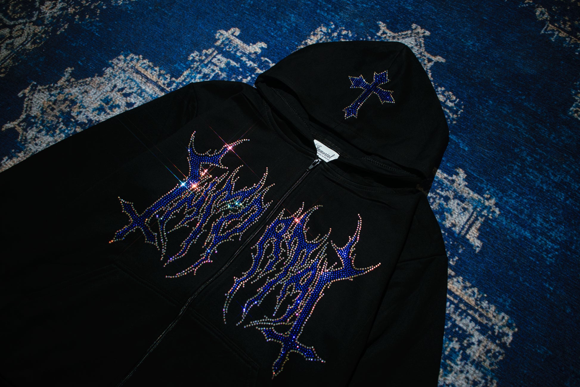 HEAVYGLOOM ROYAL BLUE HOODIE / ZIP