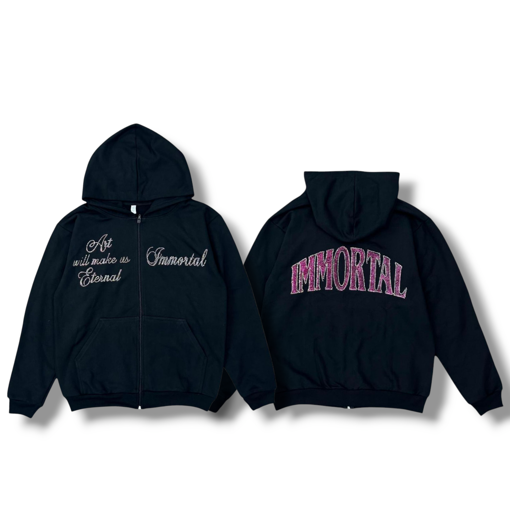 CRYSTALS ESSENTIALS COTTONCANDY ZIP