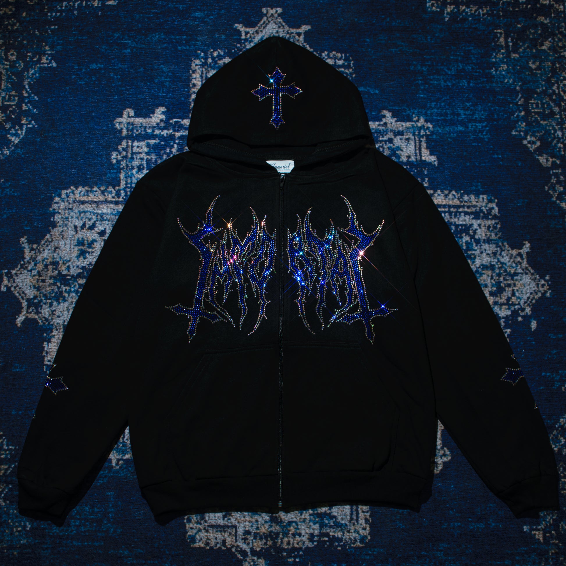 HEAVYGLOOM ROYAL BLUE HOODIE / ZIP