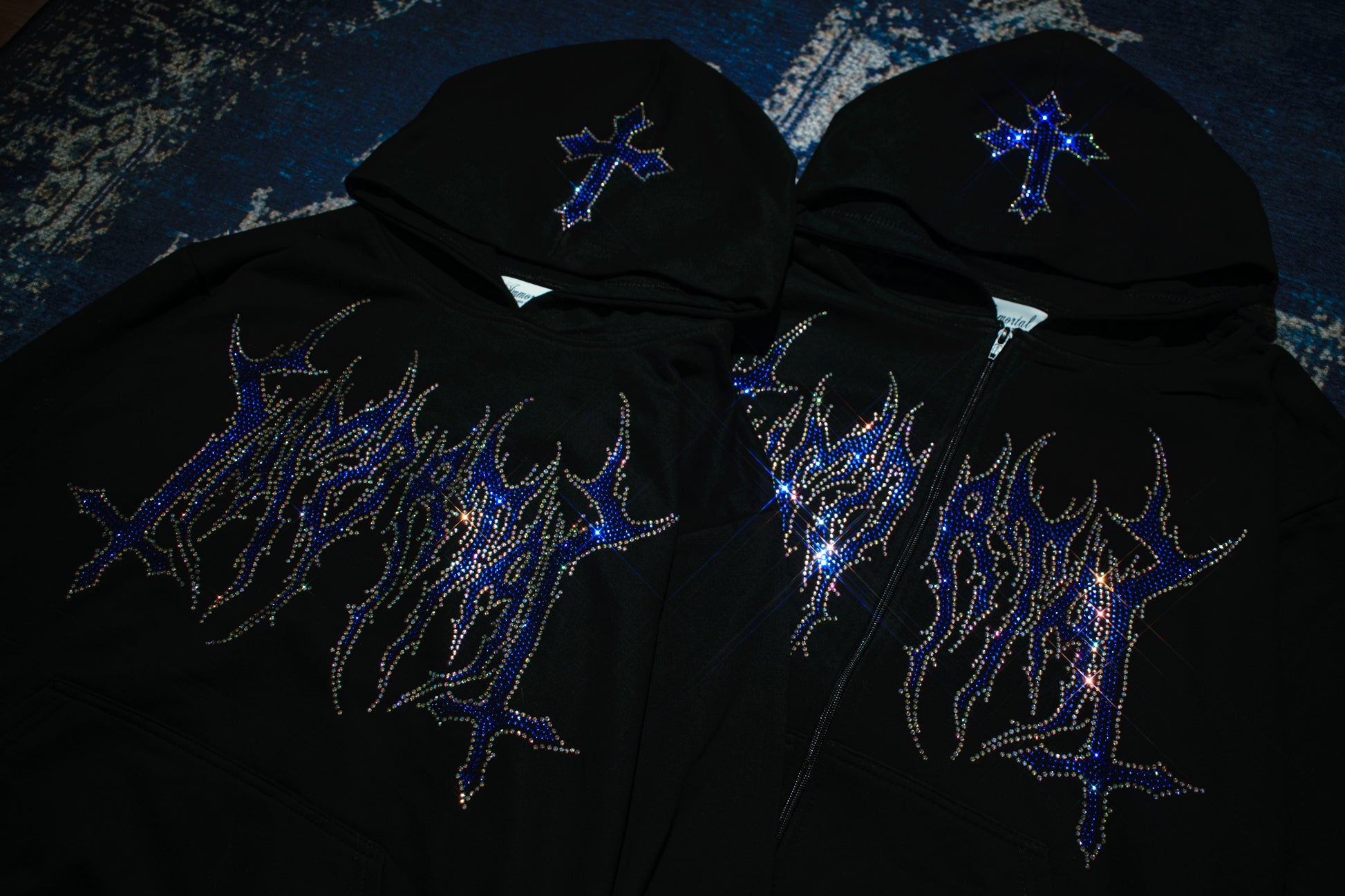 HEAVYGLOOM ROYAL BLUE HOODIE / ZIP
