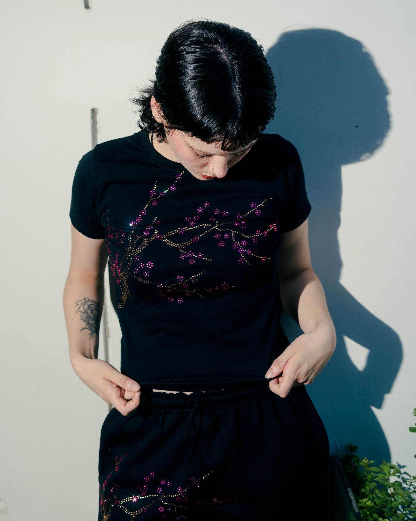 Immortal Chronicles: Japan Cherry Blossom BABYTEE Black