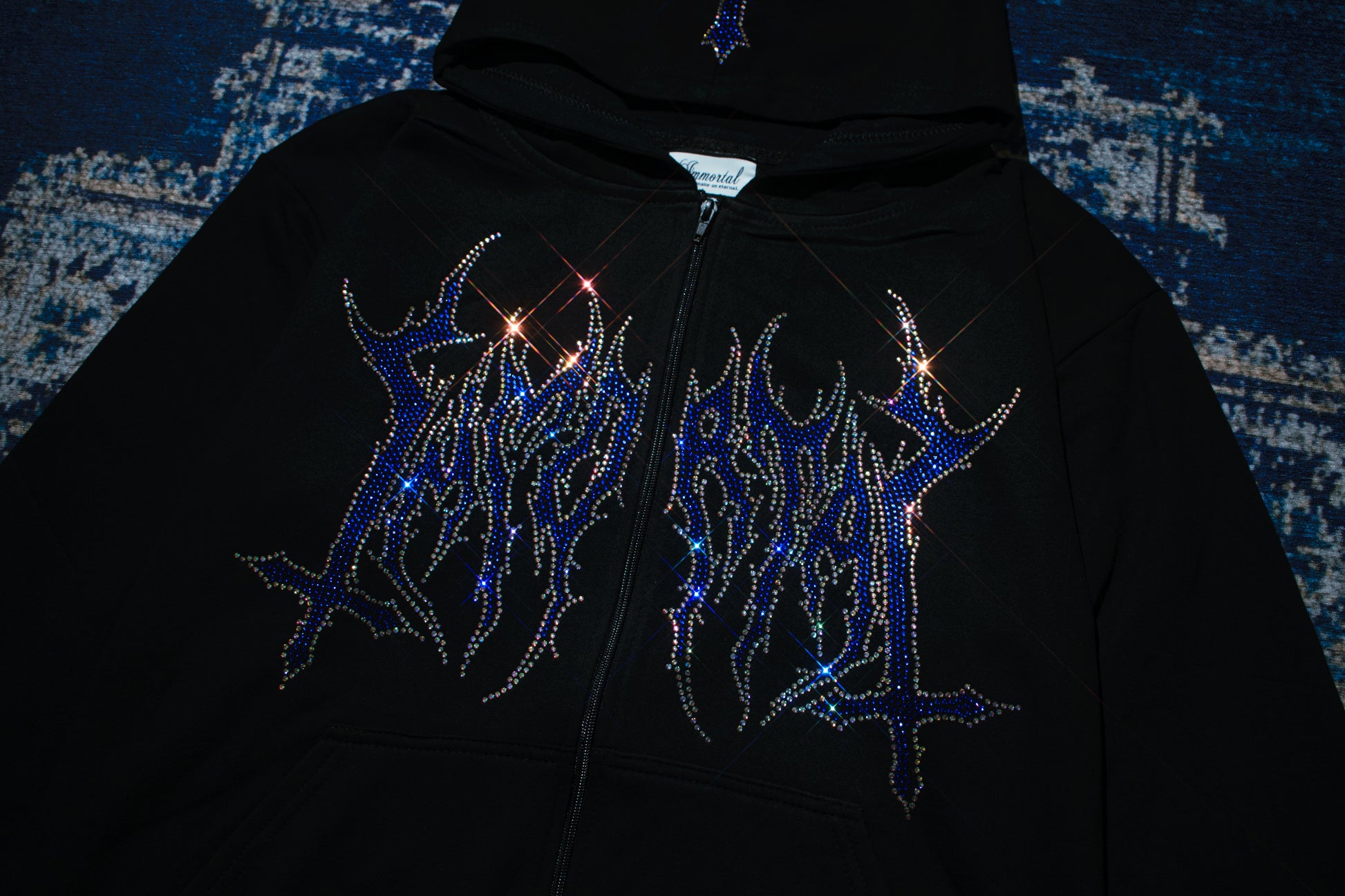 HEAVYGLOOM ROYAL BLUE HOODIE / ZIP