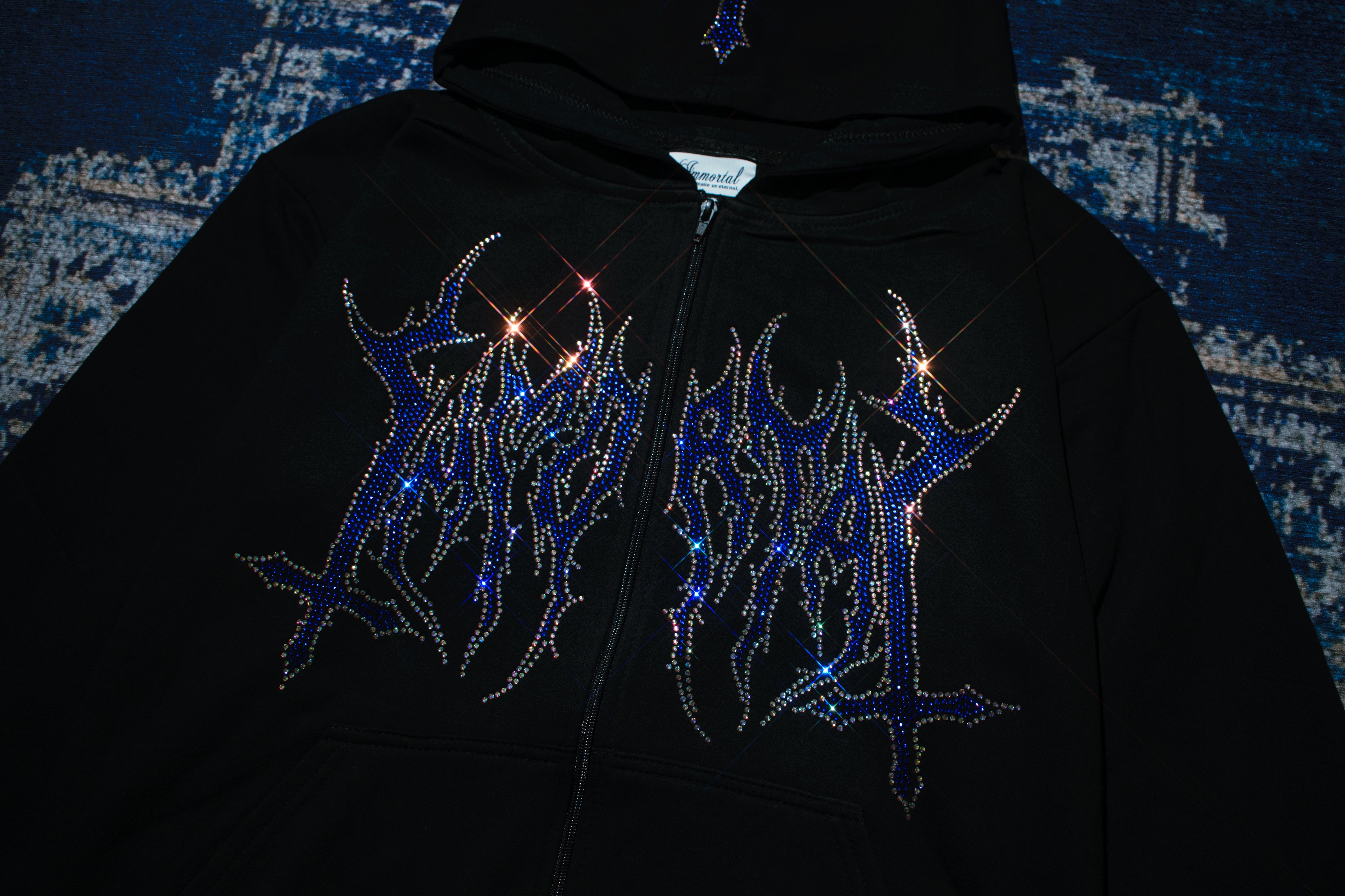 HEAVYGLOOM ROYAL BLUE HOODIE / ZIP