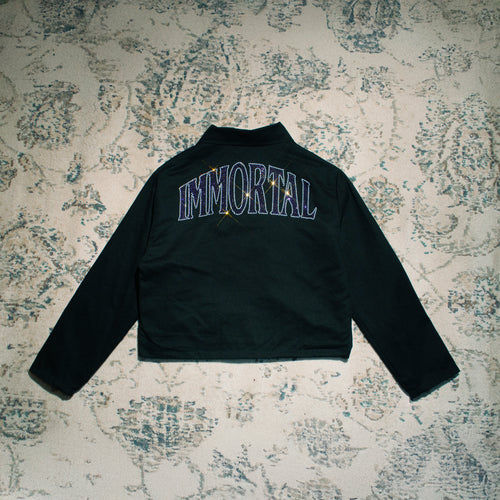 CODEINE PURPLE BOXY JACKET