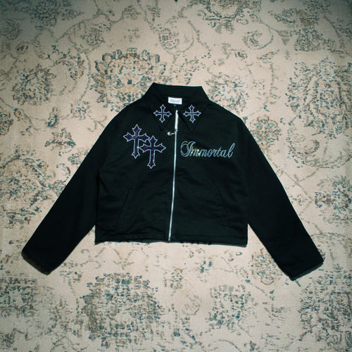 CODEINE PURPLE BOXY JACKET